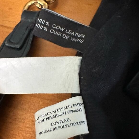 Marc By Marc Jacobs Pebble Black Leather Natasha Q Crossbody Bag Purse - Picture 10 of 15